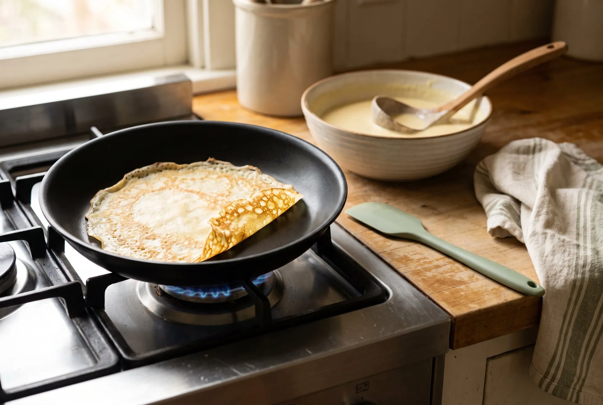 How to Make Crepes with Pancake Mix (Quick and Easy)